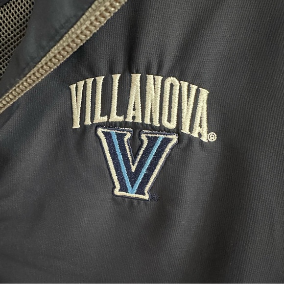Ping Villanova Navy and Gray Quarter-Zip Golf Pullover Jacket. Size Large. - Picture 3 of 12